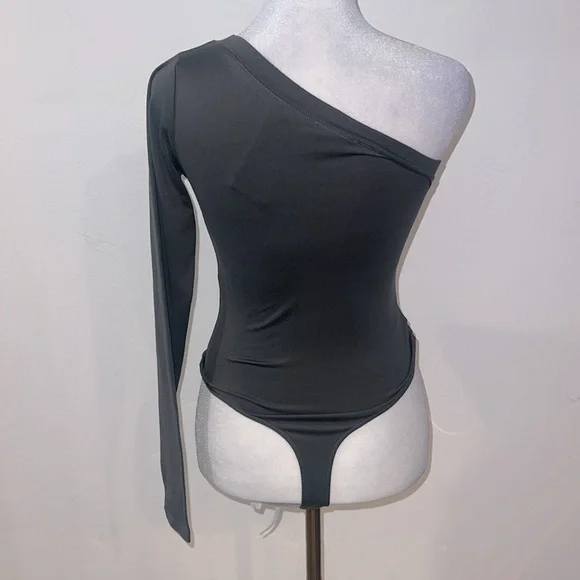 Polo Ralph Lauren Jersey One-Shoulder Bodysuit - Picture 5 of 6